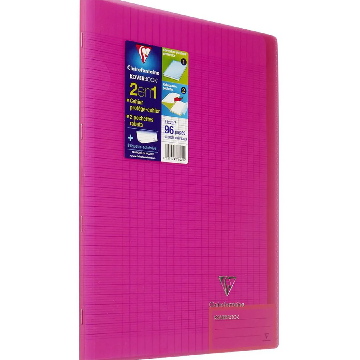 Cahier 21x29,7 cm - 96 pages