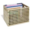 Caisse de rangement en bois 35x24xH25cm