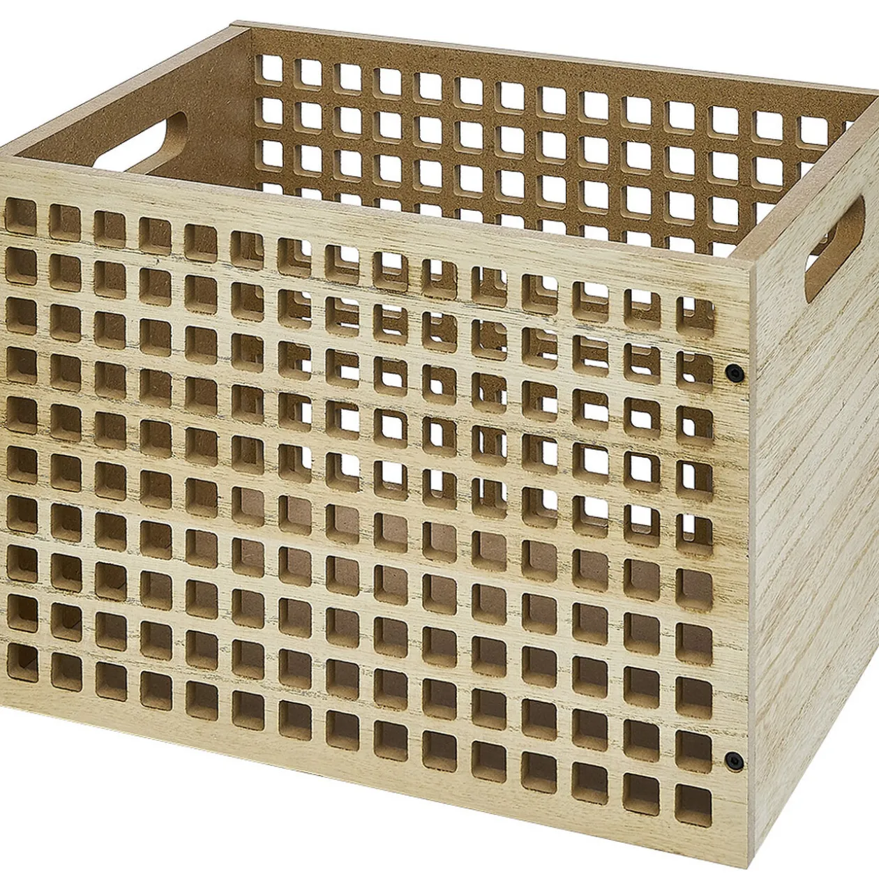 Caisse de rangement en bois 35x24xH25cm
