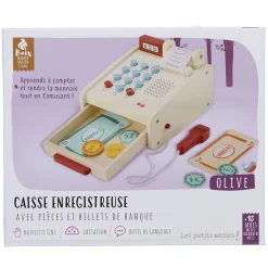Caisse enregistreuse en bois