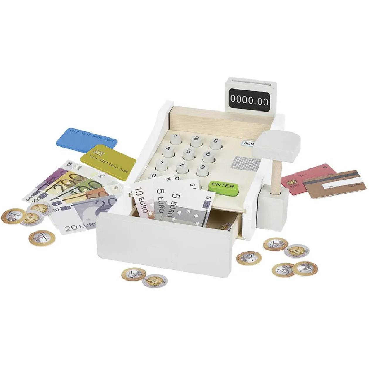 Caisse enregistreuse Storiz en bois certifié FSC®