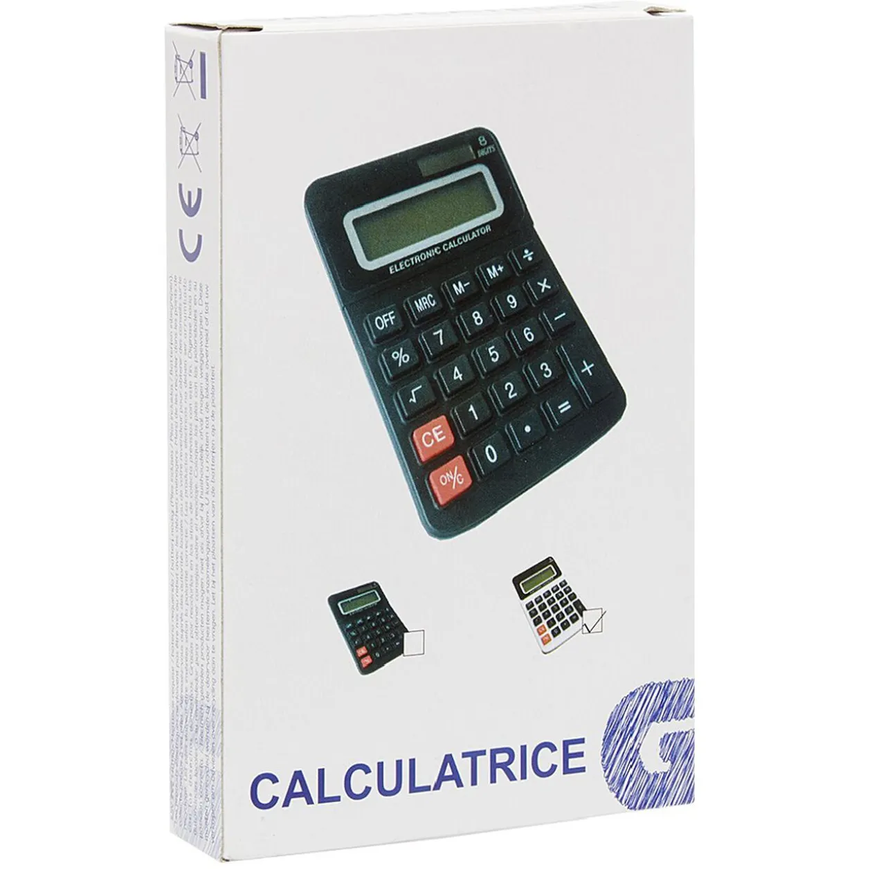 Calculatrice plastique