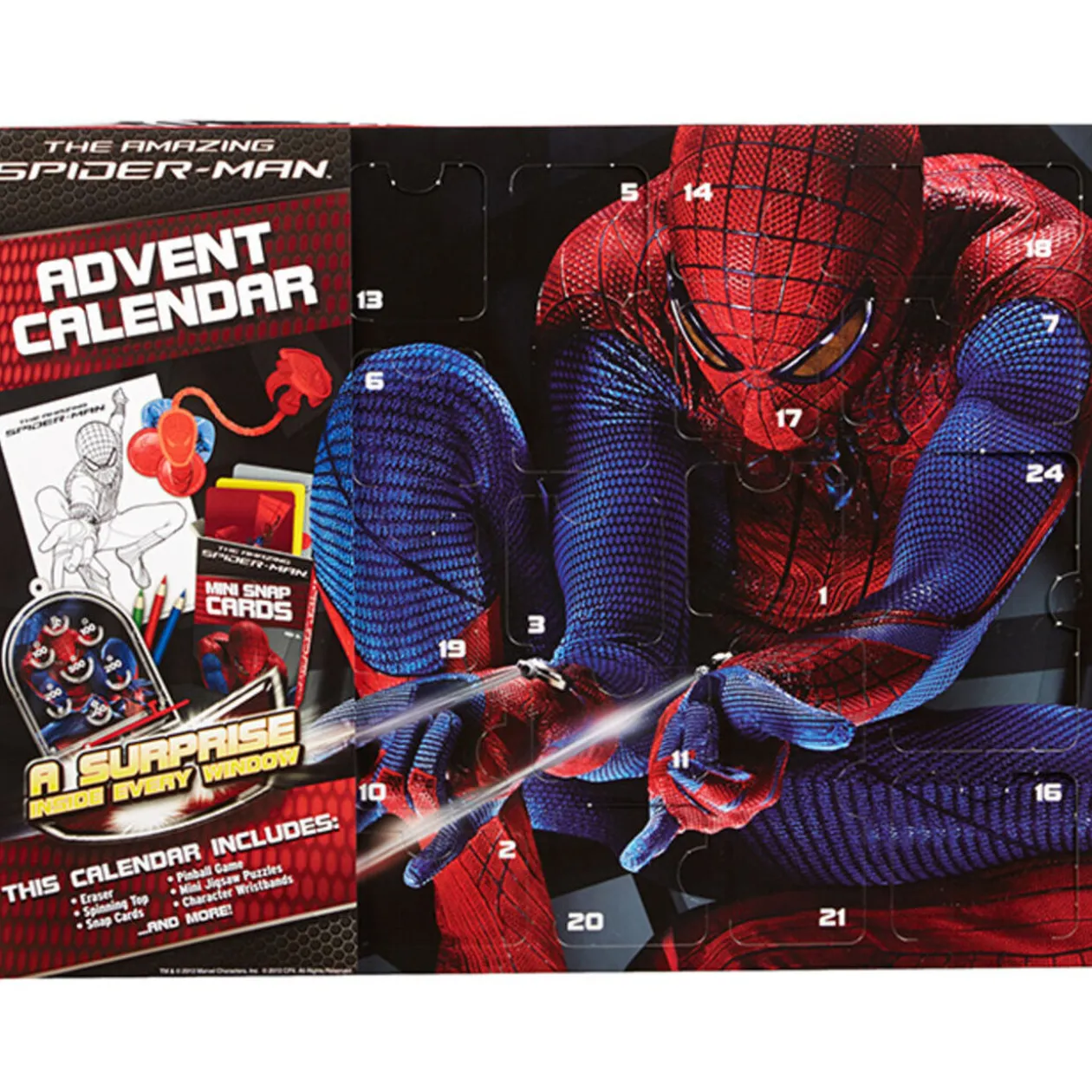 Calendrier Avent Spiderman