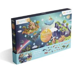 Calendrier de l'avent 24 animaux 4 mondes