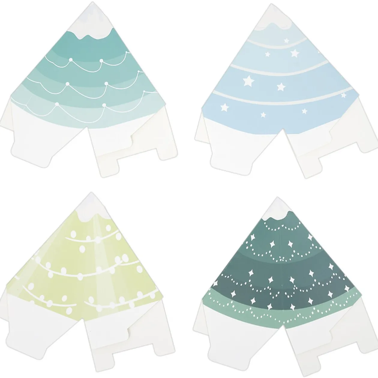 Calendrier de l'Avent 24 maisons à assembler