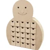 Calendrier de l'avent bonhomme de neige à décorer medium