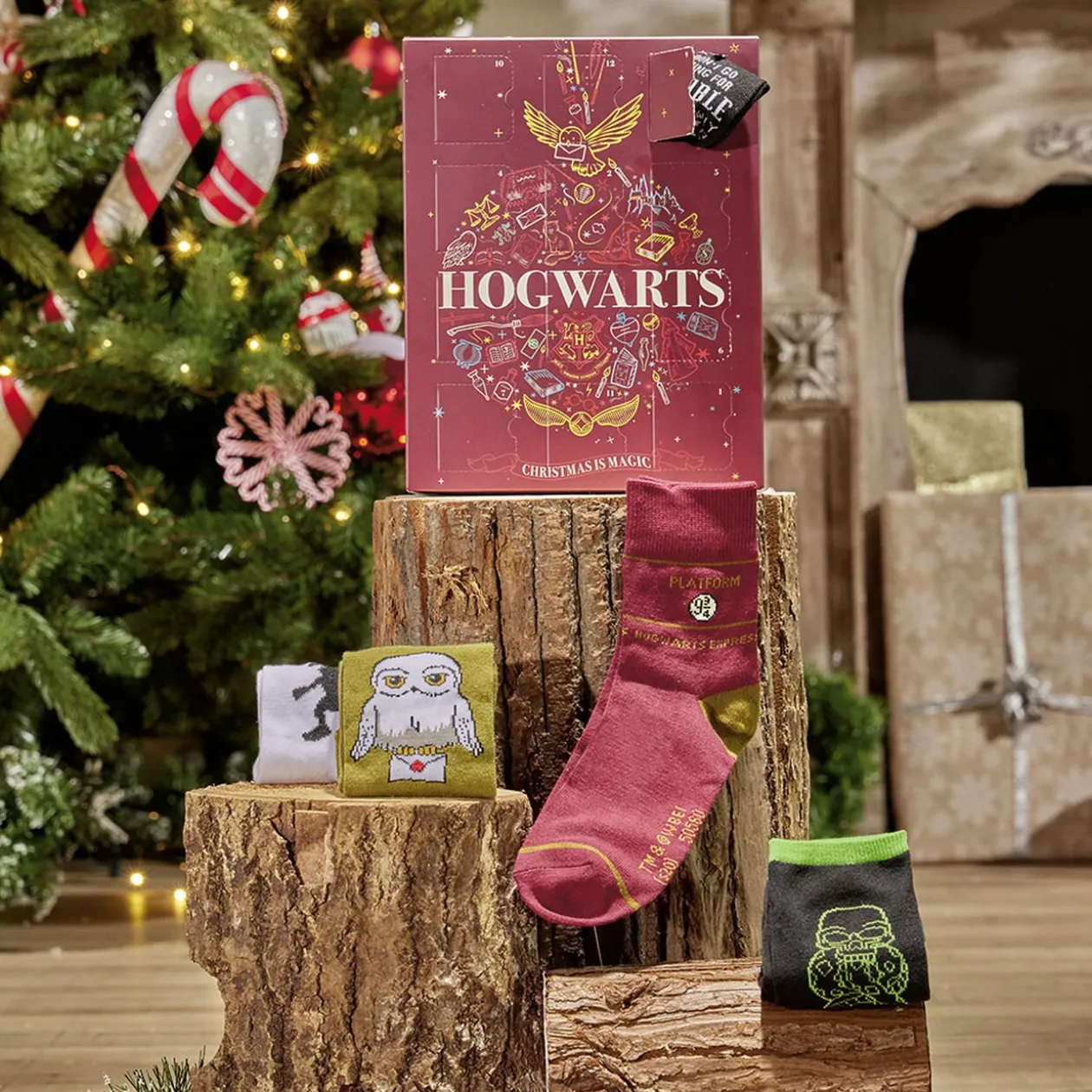 Calendrier de l'Avent Harry Potter chaussettes