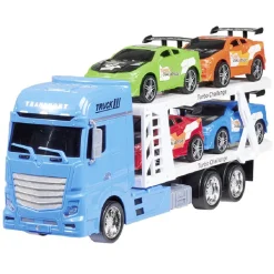 Camion de transport avec voitures