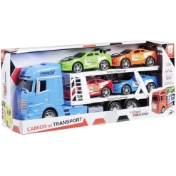 Camion de transport avec voitures