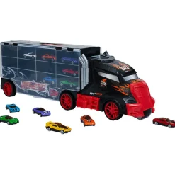 Camion de transport avec 12 voitures