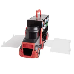 Camion de transport avec 6 voitures