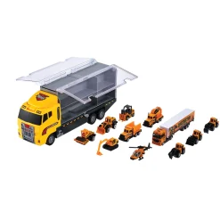 Camion de transport et véhicules de construction