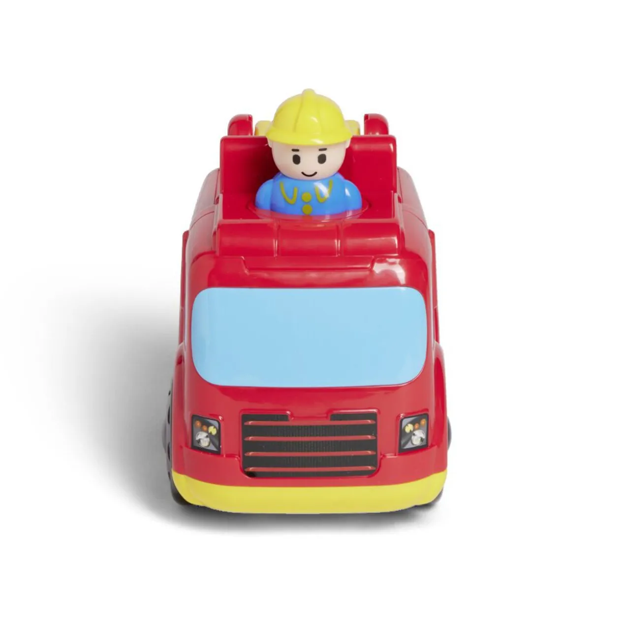 Camion friction police ou pompier 16,4x10,5xH15,4cm - 2 modèles