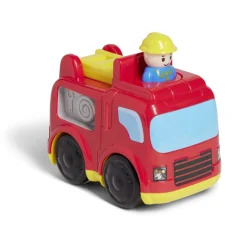 Camion friction police ou pompier 16,4x10,5xH15,4cm - 2 modèles