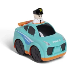 Camion friction police ou pompier 16,4x10,5xH15,4cm - 2 modèles