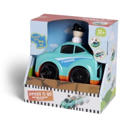 Camion friction police ou pompier 16,4x10,5xH15,4cm - 2 modèles