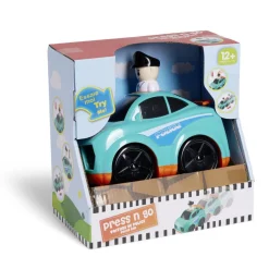 Camion friction police ou pompier 16,4x10,5xH15,4cm - 2 modèles