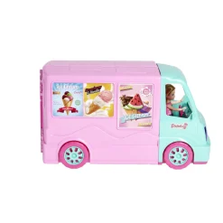 Camion glace avec poupée Amelia 21 pièces