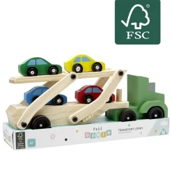 Camion porte voitures en bois certifié FSC®