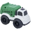 Camion poubelle plastique vert 10x6,5xH7 cm