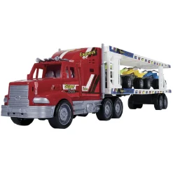 Camion transporteur à friction + 3 quads