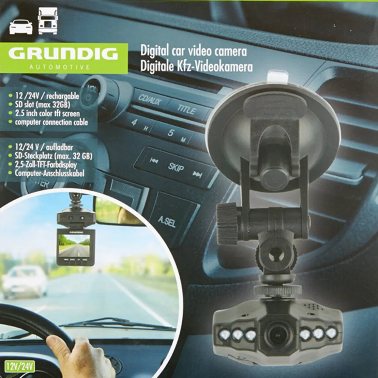 Caméra embarquée numérique Grundig