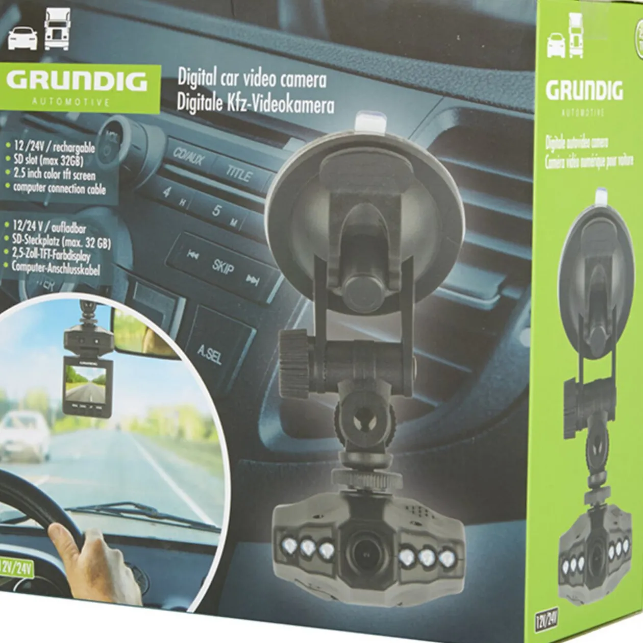 Caméra embarquée numérique Grundig