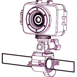 Caméra sports extrêmes HD