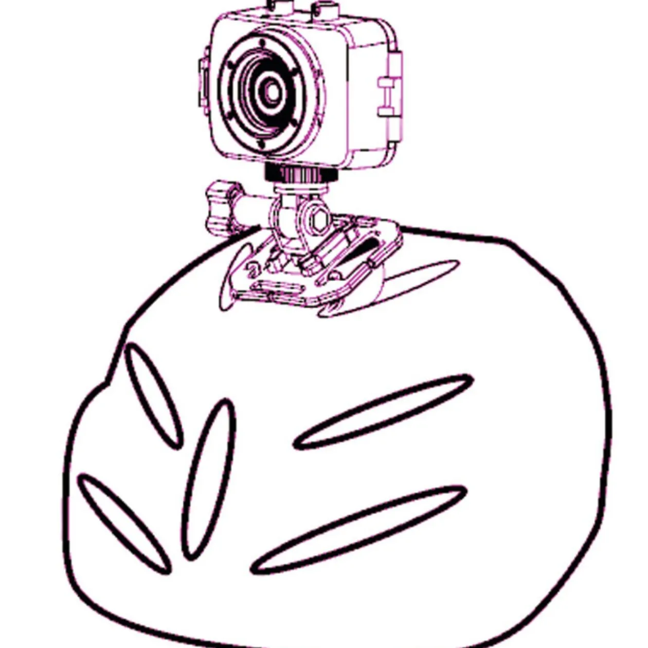 Caméra sports extrêmes HD