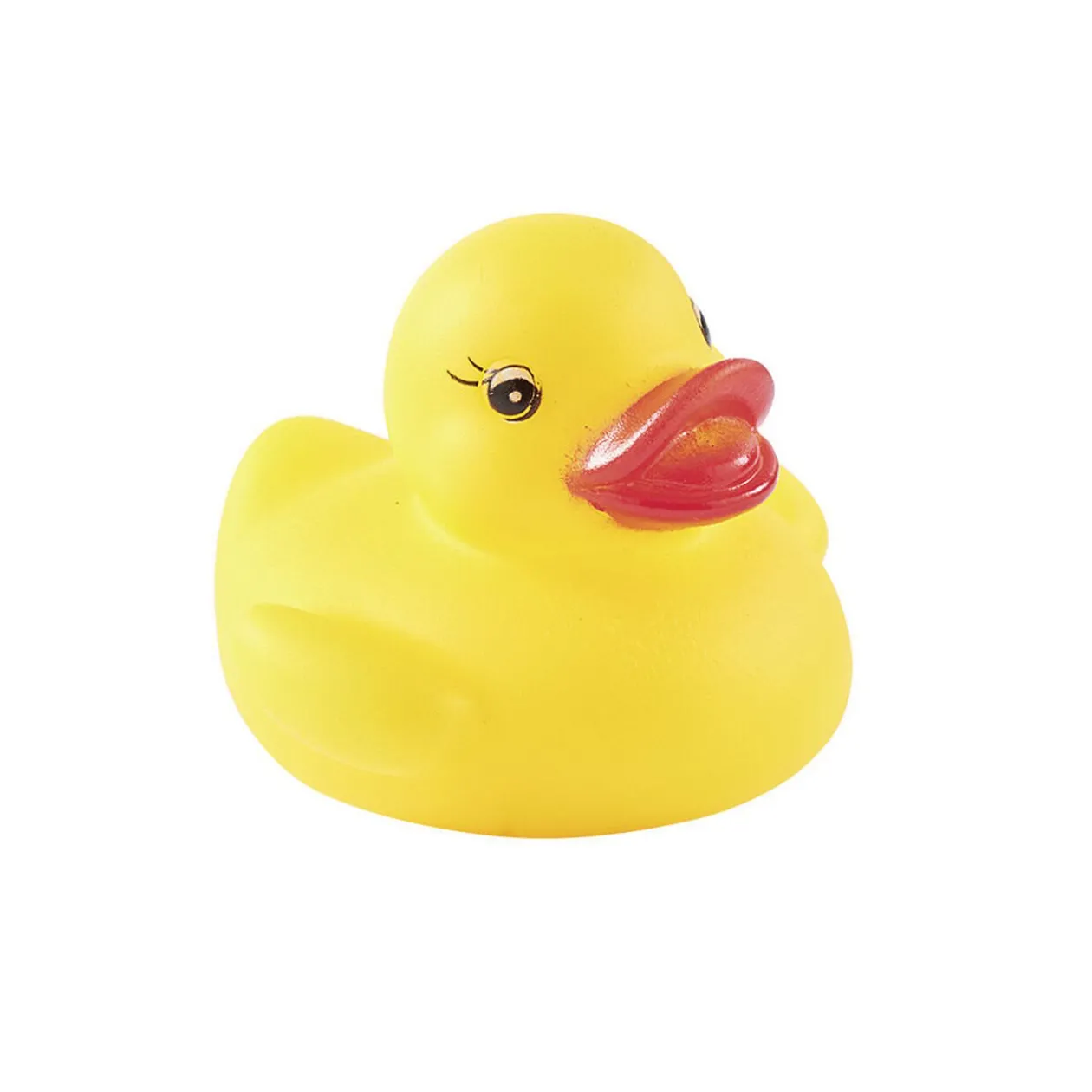 Canard jaune en plastique x8