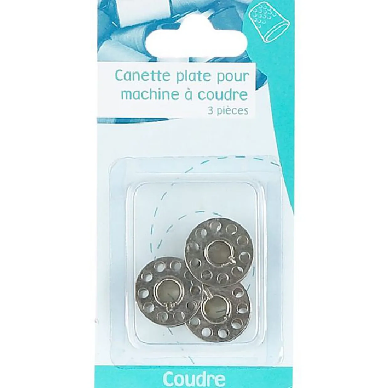 Canette pour machine à coudre x3