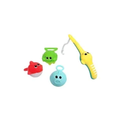 Canne à pêche et animaux jouet de bain