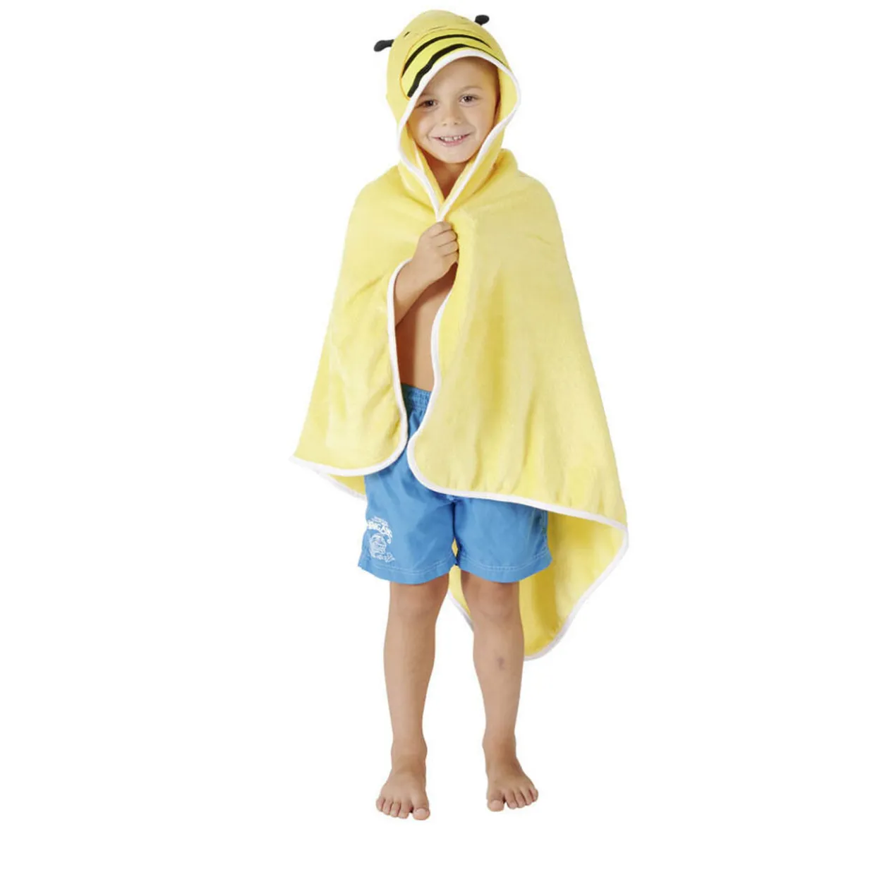 Cape de bain enfant design animaux