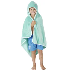 Cape de bain enfant design animaux