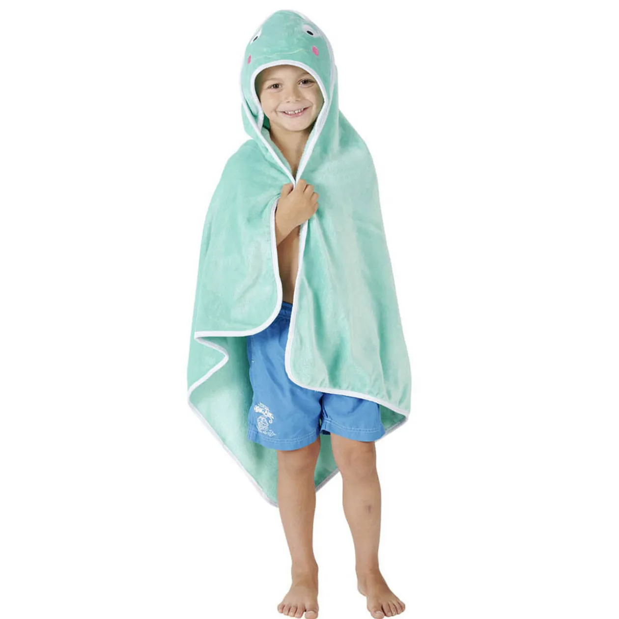 Cape de bain enfant design animaux
