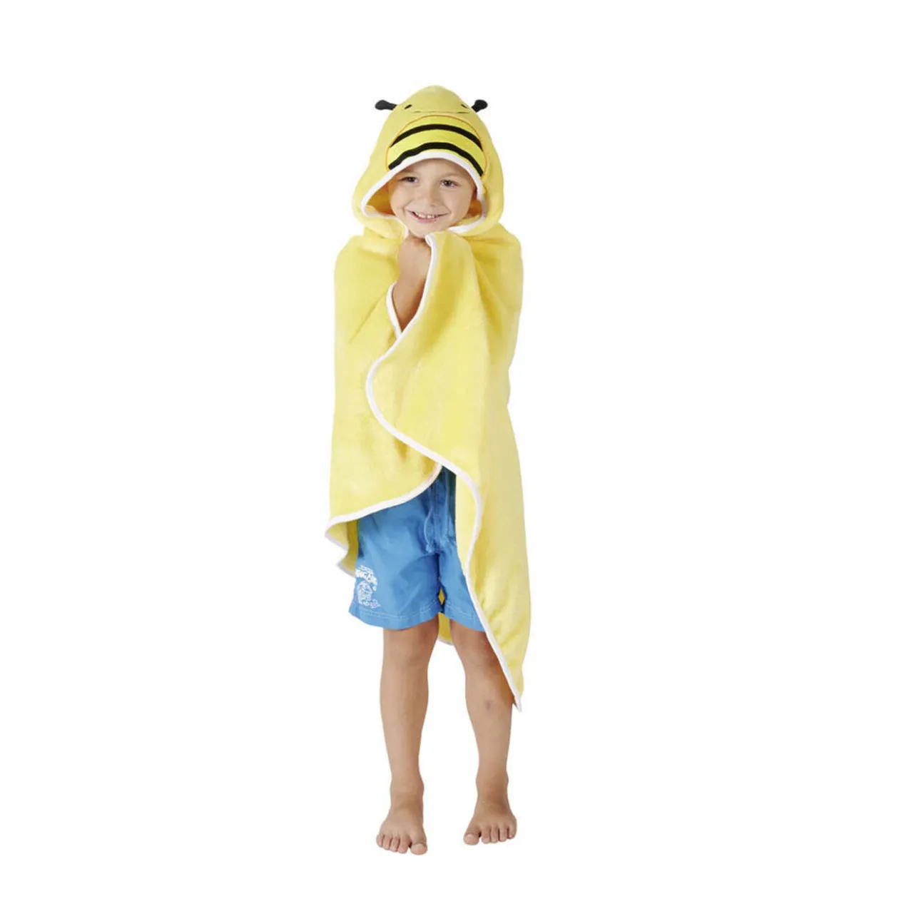 Cape de bain enfant design animaux