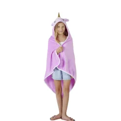 Cape de bain enfant design animaux