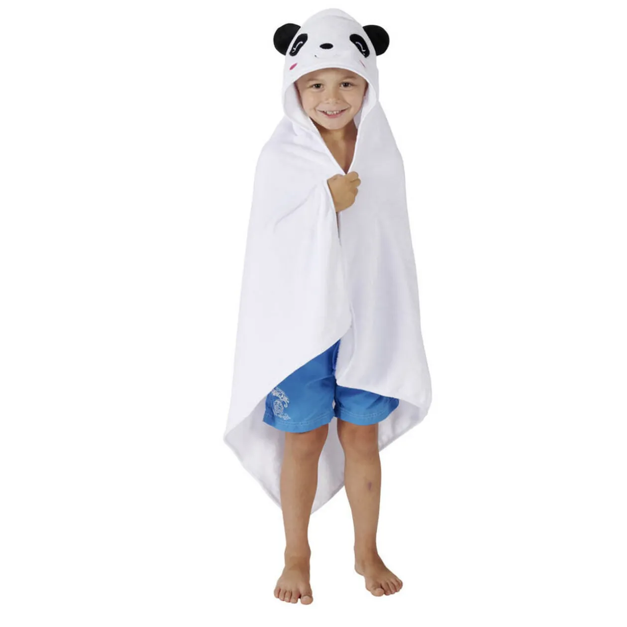 Cape de bain enfant design animaux
