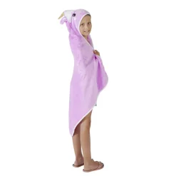 Cape de bain enfant design animaux
