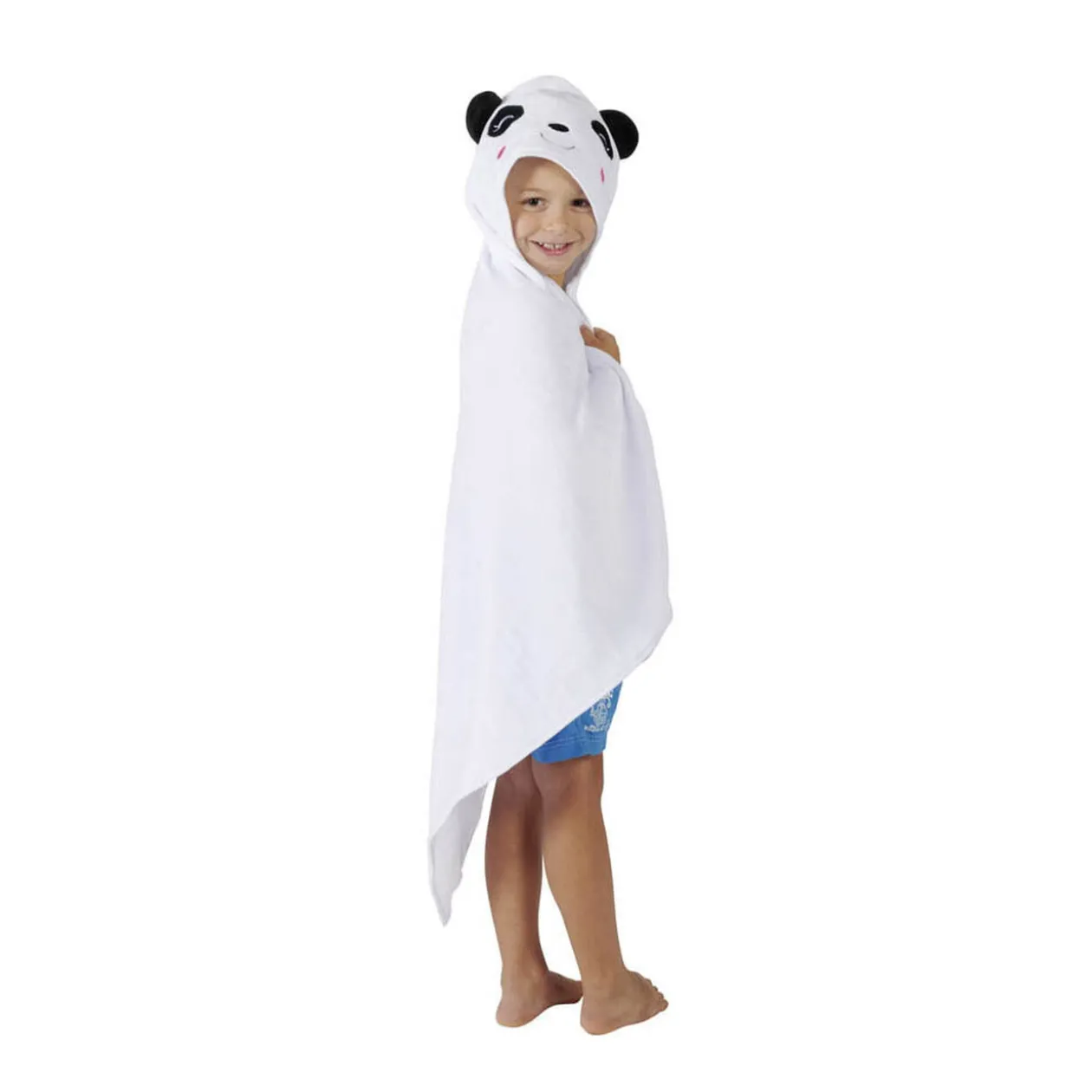 Cape de bain enfant design animaux