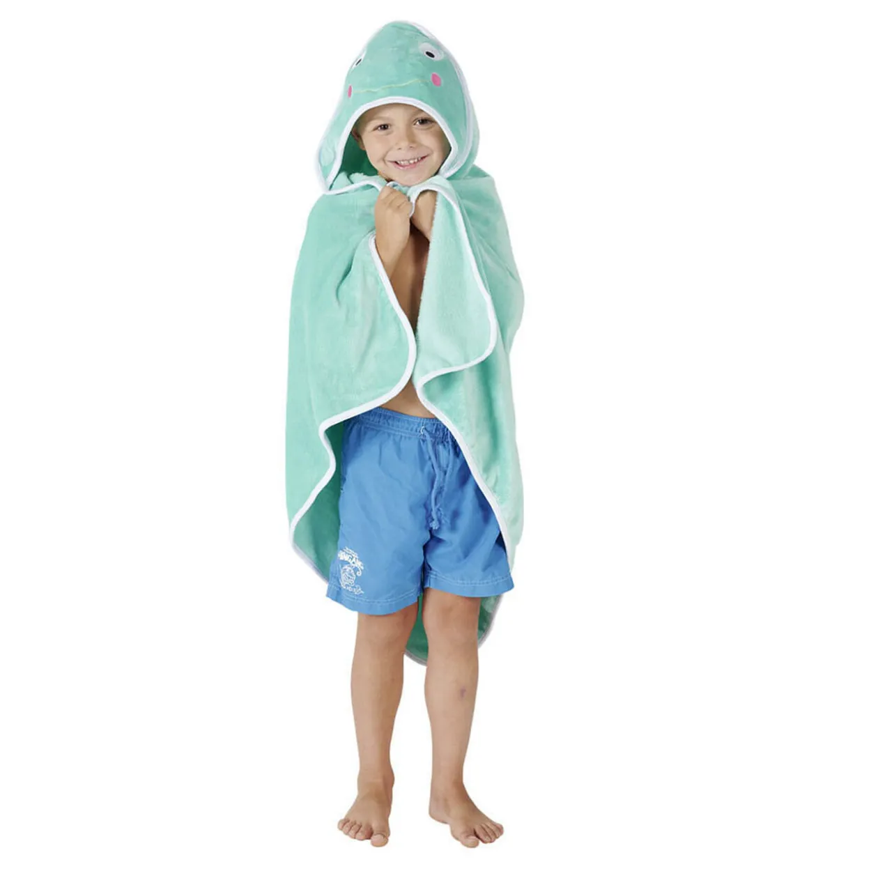 Cape de bain enfant design animaux