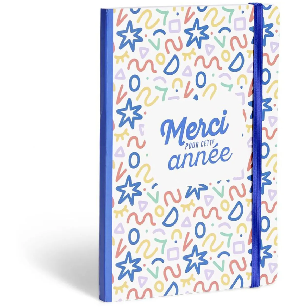 Carnet 80 pages format A5 Merci pour cette année - 4 modèles