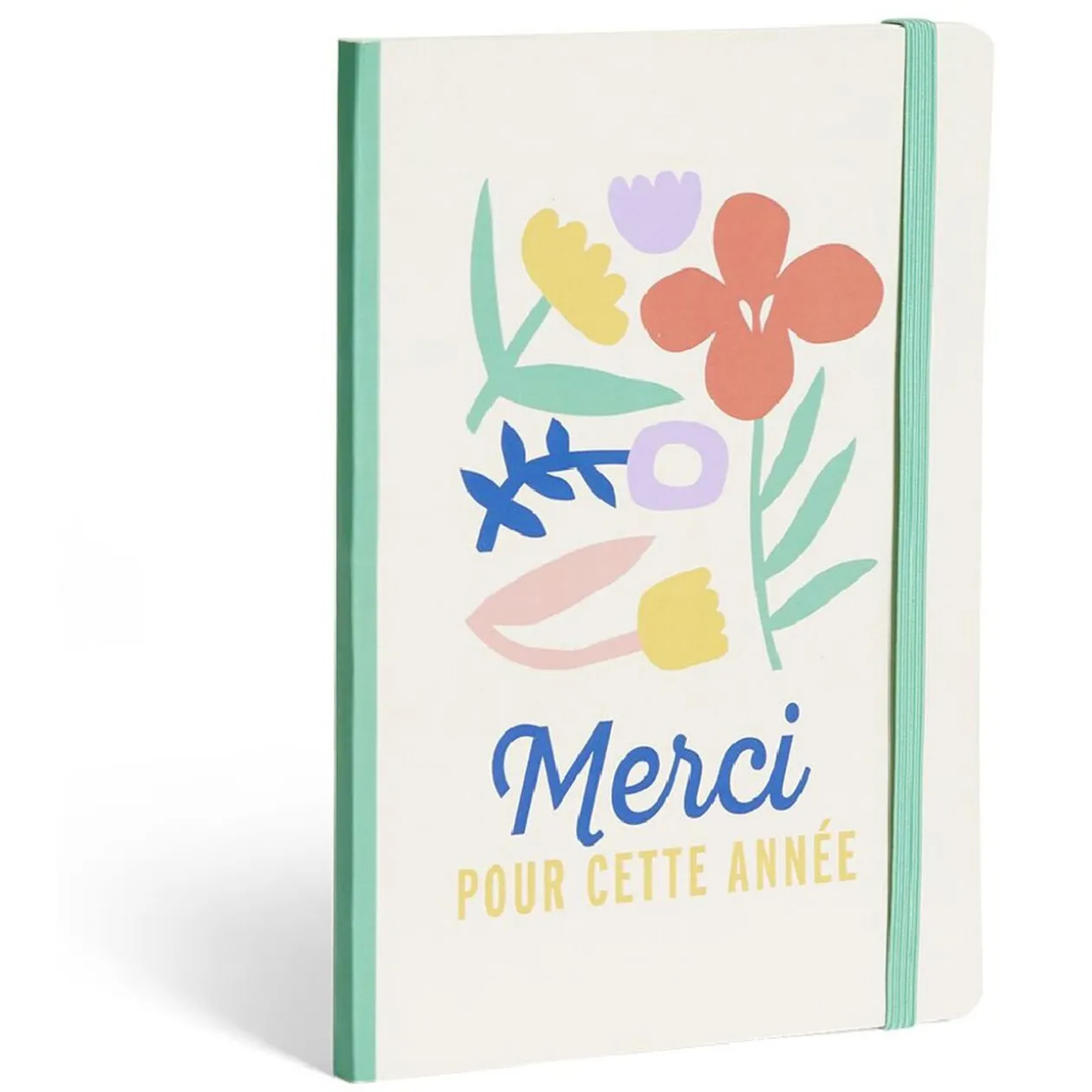 Carnet 80 pages format A5 Merci pour cette année - 4 modèles