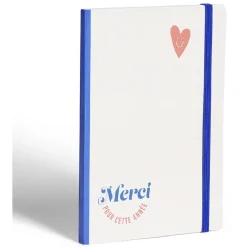 Carnet 80 pages format A5 Merci pour cette année - 4 modèles