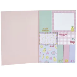 Carnet de note adhésive design fruit