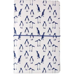 Carnet de notes imprimé pingouins