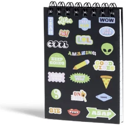 Carnet spirale A7 à lignes 140 pages