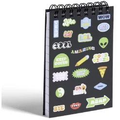 Carnet spirale A7 à lignes 140 pages