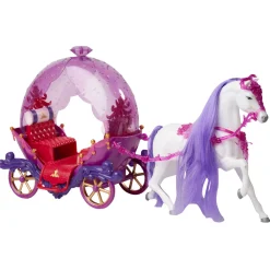 Carrosse de princesse et son cheval