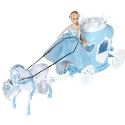 Carrosse et princesse des glaces